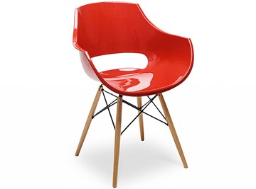 Обеденный стул PW-022 красный в Химках