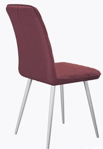 Кухонный стул 205 B36 розовая ягода, ножки белые в Подольске - предосмотр