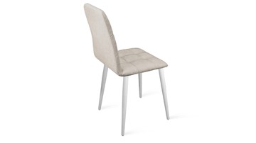 Обеденный стул Аспен К1С (Белый матовый/Микровелюр Duna Brilliant) в Одинцово - предосмотр 2