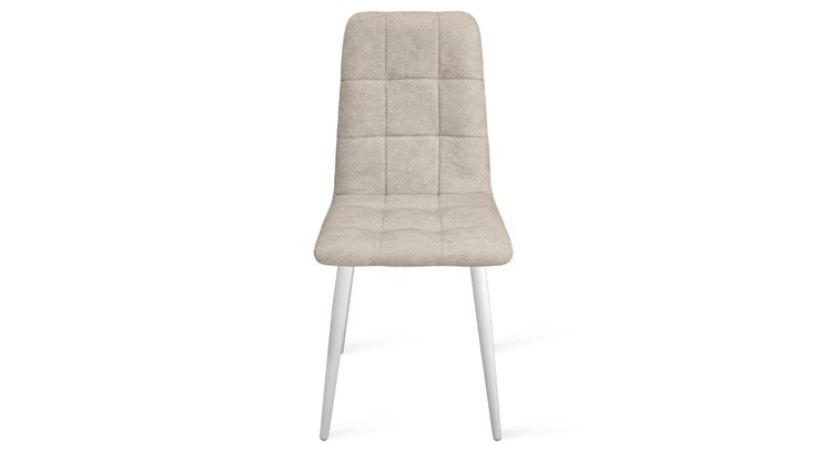 Обеденный стул Аспен К1С (Белый матовый/Микровелюр Duna Brilliant) в Одинцово - изображение 3