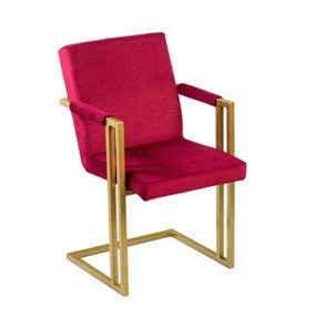 Кухонный стул Бруно, Золото/Аврора 11(бордовый) в Химках