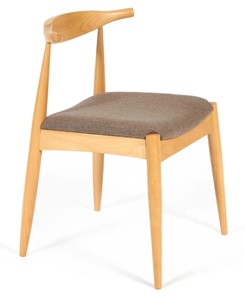 Обеденный стул BULL бук/ткань 54,5x54x75 Натуральный арт.19586 в Подольске
