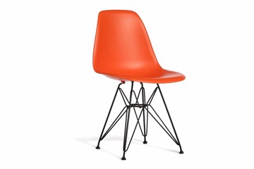 Кухонный стул DSL 110 Black (оранжевый) в Химках