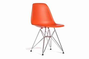 Кухонный стул DSL 110 Chrom (оранжевый) в Химках