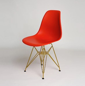 Кухонный стул DSL 110 Gold (красный) в Химках