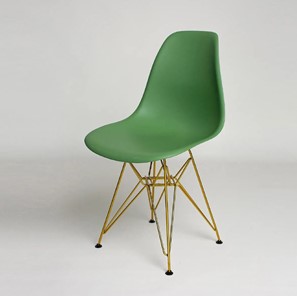 Кухонный стул DSL 110 Gold (темно-зеленый) в Серпухове