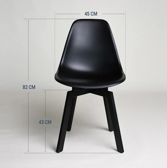 Обеденный стул DSL 110 Grand Black (Черный) в Химках - изображение 1