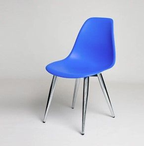 Обеденный стул DSL 110 Milan Chrom (Синий) в Подольске