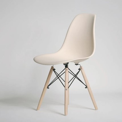 Обеденный стул DSL 110 Wood (бежевый) в Химках - изображение