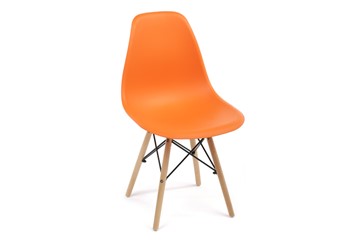 Обеденный стул DSL 110 Wood (оранжевый) в Подольске