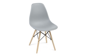 Обеденный стул derstuhl DSL 110 Wood (светло-серый) в Химках