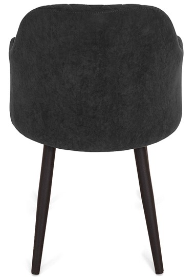 Обеденный стул Эспрессо-1, ноги черные круглые XXL (R38)/велюр T190 Горький шоколад в Москве - изображение 5