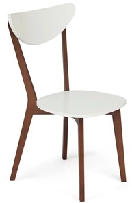 Обеденный стул MAXI (Макси), бук/МДФ 86x48,5x54,5 Белый/Коричневый арт.19583 в Серпухове