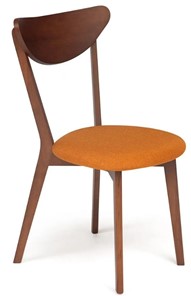 Обеденный стул MAXI (Макси), бук/ткань 86x48,5x54,5 Оранжевый/коричневый арт.19591 в Москве