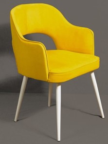 Мягкий стул Палермо желтый в Одинцово