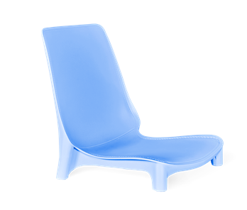 Обеденный стул SHT-ST75/S424-C (голубой/черный муар) в Москве - предосмотр 1