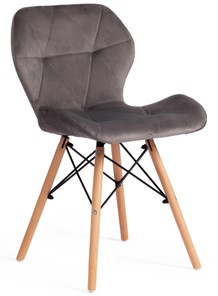 Кухонный стул STUTTGART (mod. 74) 50х47х73 серый (HLR 24)/натуральный арт.17222 в Подольске