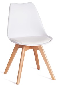 Обеденный стул TULIP (mod. 73-1) 47,5х55х80 белый арт.20220 в Серпухове