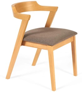 Обеденный стул VERSA (Верса) бук/ткань 54,5x56x74 Натуральный арт.19588 в Подольске
