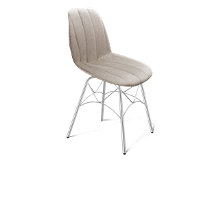 Обеденный стул SHT-ST29-С1 / SHT-S107 (лунный камень/хром лак) в Подольске