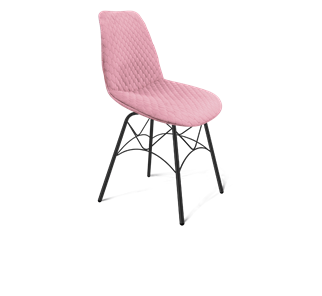 Обеденный стул SHT-ST29-С22 / SHT-S107 (розовый зефир/черный муар) в Москве