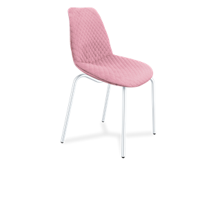 Обеденный стул SHT-ST29-С22 / SHT-S130 HD (розовый зефир/хром лак) в Москве
