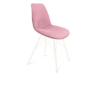 Обеденный стул SHT-ST29-С22 / SHT-S37 (розовый зефир/белый муар) в Москве