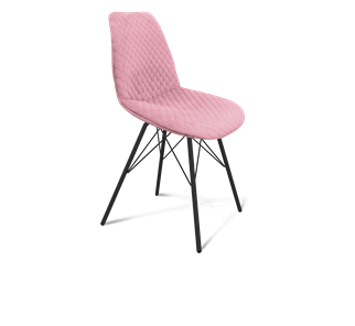 Обеденный стул SHT-ST29-С22 / SHT-S37 (розовый зефир/черный муар) в Москве