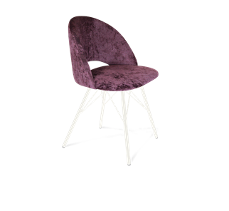 Обеденный стул SHT-ST34 / SHT-S37 (вишневый джем/белый муар) в Подольске