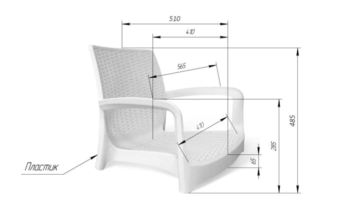 Обеденный стул SHT-ST68 / SHT-S424 (черно-коричневый) в Одинцово - изображение 1