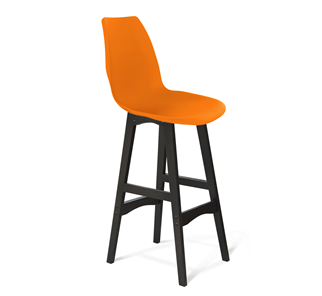 Барный стул SHT-ST29/S65 (оранжевый ral2003/венге) в Одинцово