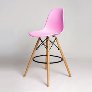 Барный стул DSL 110 Wood bar (розовый) в Подольске