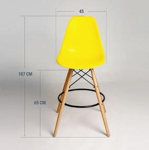 Барный стул DSL 110 Wood bar (лимон) в Химках - предосмотр 1