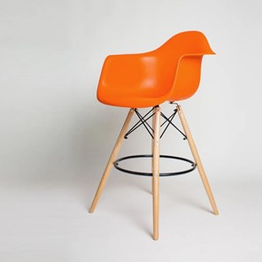Барный стул DSL 330 Wood bar (оранжевый) в Химках