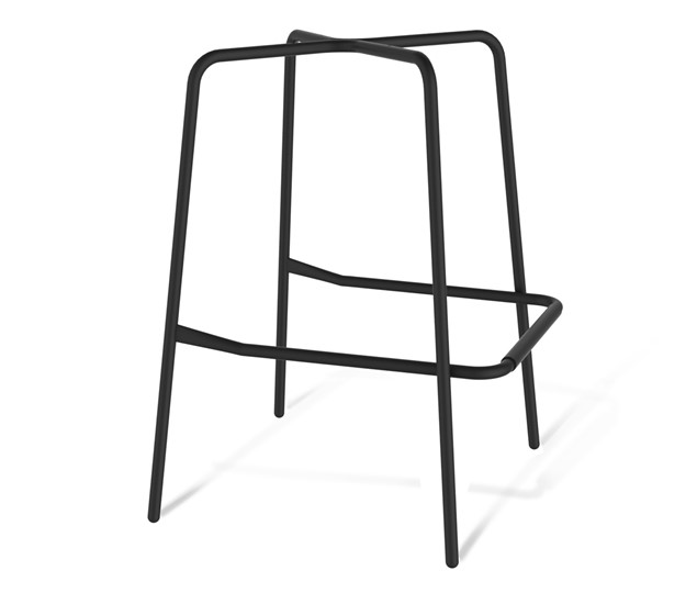 Барный стул SHT-ST19/S29 (черный/черный муар) в Химках - изображение 5