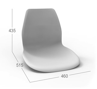 Барный стул SHT-ST29/S94 (голубой pan 278/прозрачный лак/черный муар) в Подольске - предосмотр 11