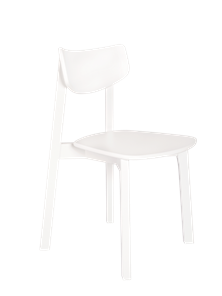 Кухонный стул Daiva Вега ЖС, Белый в Химках