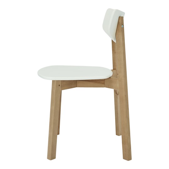 Обеденный стул Вега ЖС, Дуб/Белый в Химках - изображение 3