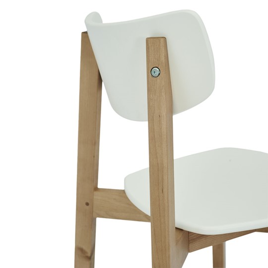 Обеденный стул Вега ЖС, Дуб/Белый в Химках - изображение 8