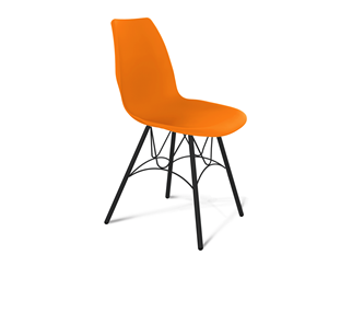 Кухонный стул SHT-ST29/S100 (оранжевый ral2003/черный муар) в Одинцово