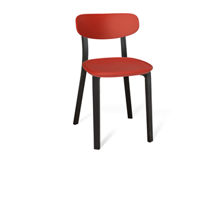 Обеденный стул SHT-ST85-2/SB85-2/S85 (красный/черный) в Москве