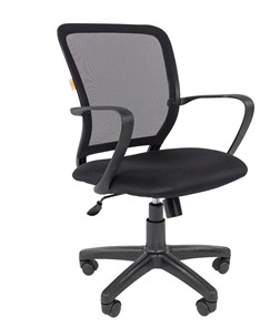 Офисное кресло CHAIRMAN 698 black, ткань, цвет черный в Одинцово