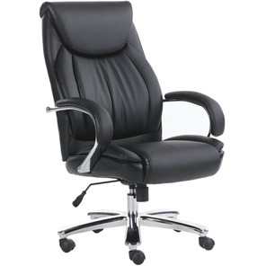 Кресло офисное Brabix Premium Advance EX-575 (хром, экокожа, черное) 531825 в Серпухове