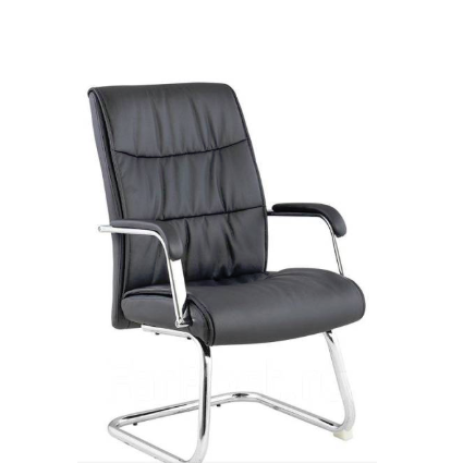 Офисное кресло RT-333BS БондCF экокожа (черный) в Химках - изображение