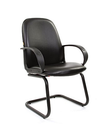 Кресло компьютерное CHAIRMAN 279V экокожа черная в Подольске - изображение