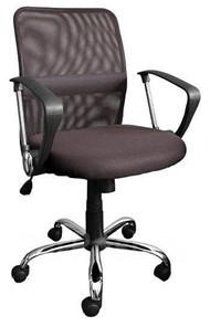 Кресло компьютерное ДамОфис 5735, Темно-серый в Химках
