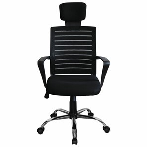 Офисное кресло Brabix Victory MG-016 (подголовник, хром, черное) 531924 в Подольске