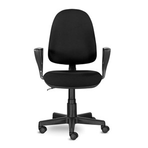 Компьютерное кресло Brabix Prestige Ergo MG-311 (регулируемая эргономичная спинка, ткань, черное) 531872 в Серпухове
