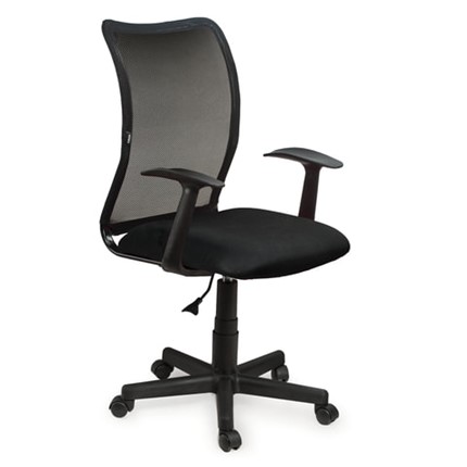 Офисное кресло Brabix Spring MG-307 (с подлокотниками, черное TW) в Химках - изображение