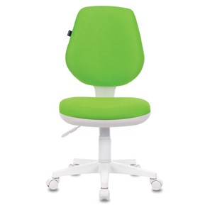 Офисное кресло Brabix Fancy MG-201W (без подлокотников, пластик белый, салатовое) 532414 в Одинцово - предосмотр 1
